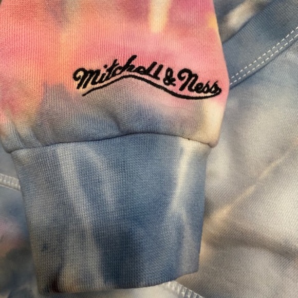 Mitchell & Ness Space Jam Tune Squad Retro Tie Dye Hoodie NWT - Picture 5 of 7